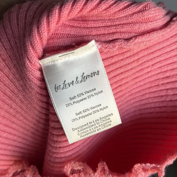 For Love & Lemons Calla Knit Top - Picture 10 of 10